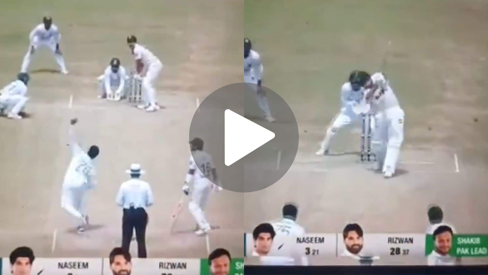 [Watch] Shakib Destroys Pakistan With A 3-Fer As Mushfiqur Grabs A Beauty To Get Naseem